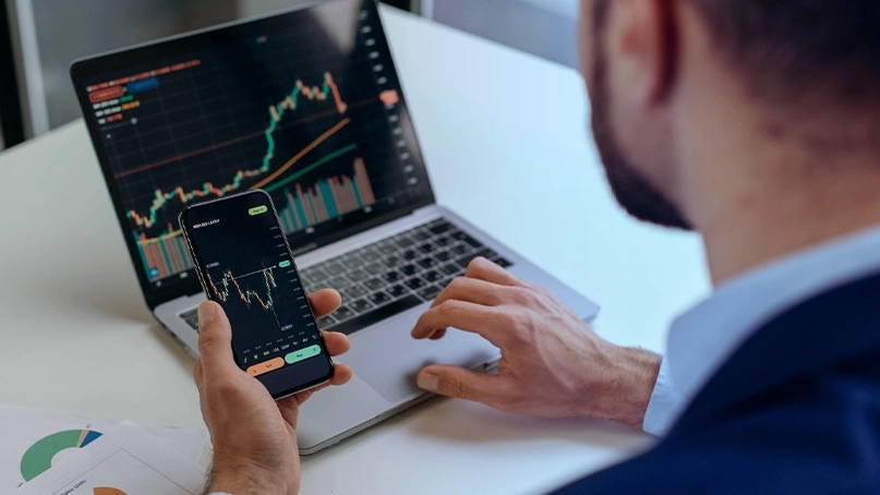 Panel de control de trading de Senvix Spot 203